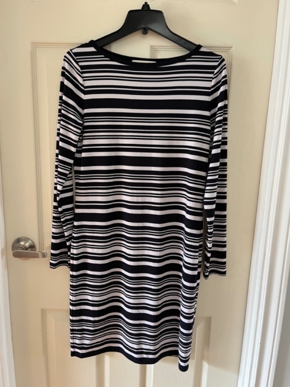 MICHAEL | Michael Kors Striped Long Sleeve Dress